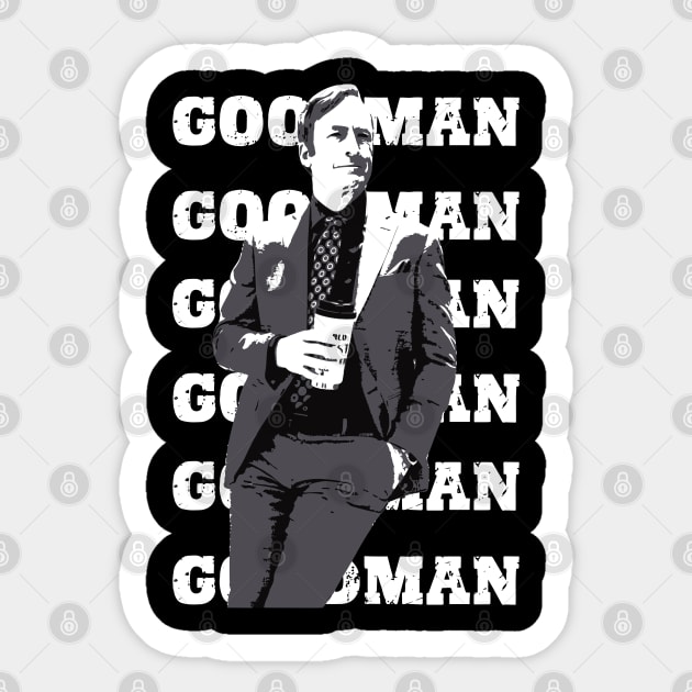 Better Call Saul Goodman Sticker by Playful Creatives